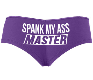 Spank My Ass Master - Purple Boyshort