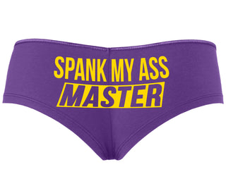 Spank My Ass Master - Purple Boyshort