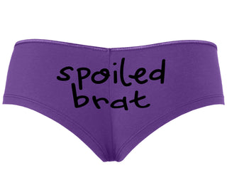 Spoiled Brat - Purple Boyshort