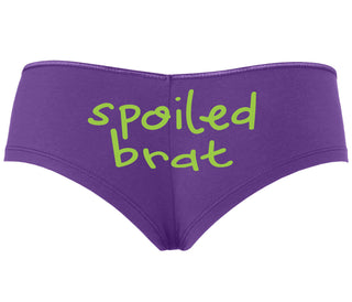 Spoiled Brat - Purple Boyshort
