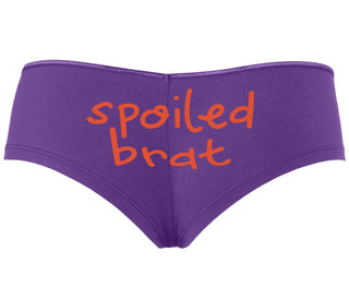 Spoiled Brat - Purple Boyshort