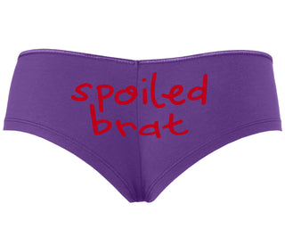 Spoiled Brat - Purple Boyshort