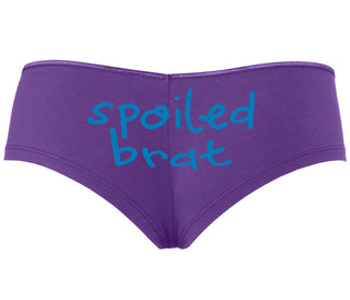 Spoiled Brat - Purple Boyshort