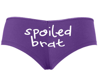 Spoiled Brat - Purple Boyshort