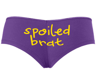 Spoiled Brat - Purple Boyshort