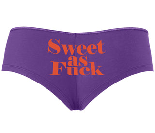 Sweet As Fuck - Purple Boyshort