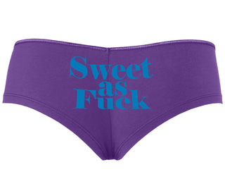 Sweet As Fuck - Purple Boyshort
