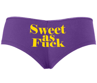 Sweet As Fuck - Purple Boyshort