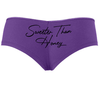 Sweeter Than Honey - Purple Boyshort