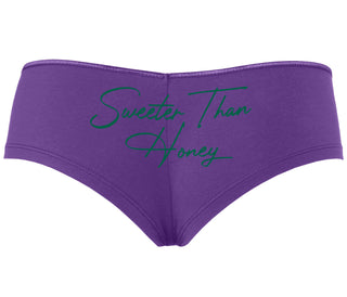 Sweeter Than Honey - Purple Boyshort