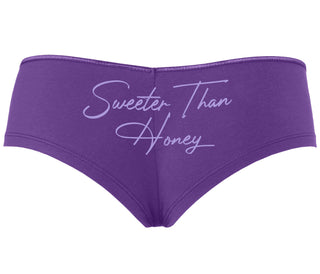 Sweeter Than Honey - Purple Boyshort