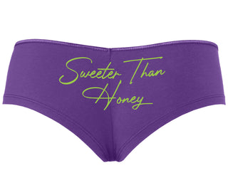 Sweeter Than Honey - Purple Boyshort