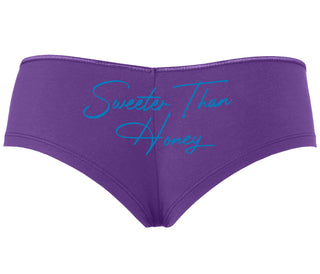 Sweeter Than Honey - Purple Boyshort