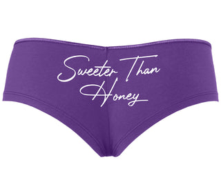 Sweeter Than Honey - Purple Boyshort