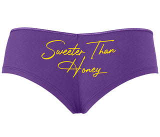 Sweeter Than Honey - Purple Boyshort