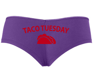 Taco Tuesday - Purple Boyshort