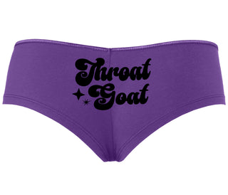 Throat Goat - Deep Throat Expert - Purple Boyshort