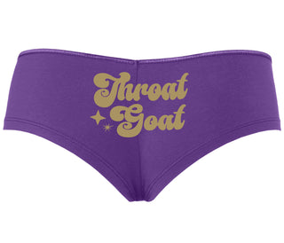 Throat Goat - Deep Throat Expert - Purple Boyshort