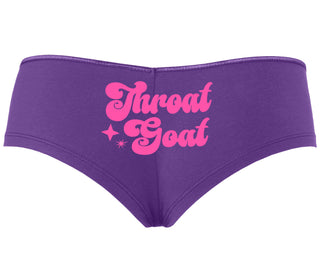 Throat Goat - Deep Throat Expert - Purple Boyshort