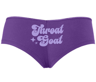 Throat Goat - Deep Throat Expert - Purple Boyshort
