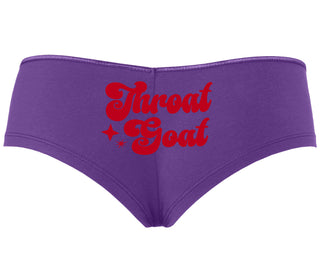 Throat Goat - Deep Throat Expert - Purple Boyshort