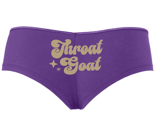 Throat Goat - Deep Throat Expert - Purple Boyshort