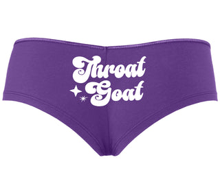 Throat Goat - Deep Throat Expert - Purple Boyshort