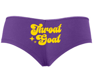 Throat Goat - Deep Throat Expert - Purple Boyshort