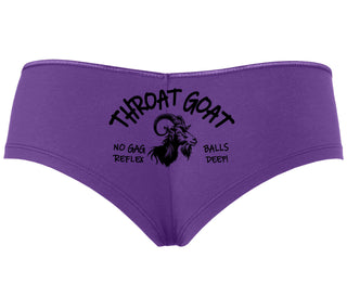 Throat Goat - Purple Boyshort