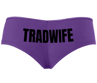 TradWife  - Purple Boyshort