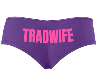 TradWife  - Purple Boyshort