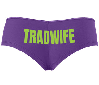 TradWife  - Purple Boyshort
