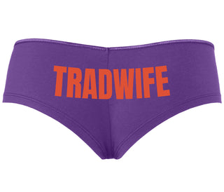TradWife  - Purple Boyshort