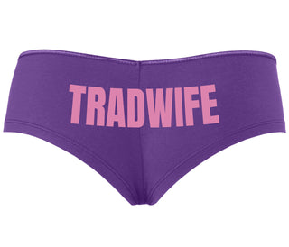TradWife  - Purple Boyshort