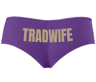 TradWife  - Purple Boyshort
