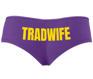 TradWife  - Purple Boyshort