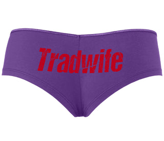 TradWife - Purple Boyshort