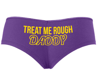 Treat Me Rough Daddy - Purple Boyshort