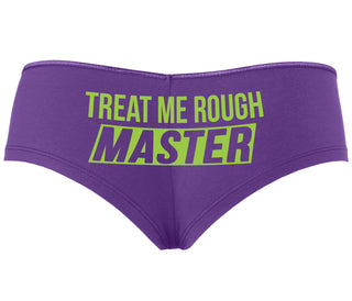Treat Me Rough Master - Purple Boyshort