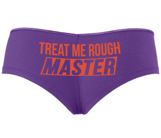 Treat Me Rough Master - Purple Boyshort