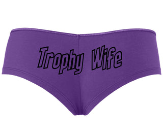 Trophy Wife - Purple Boyshort