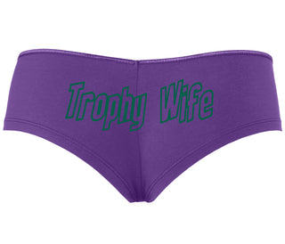 Trophy Wife - Purple Boyshort