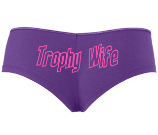 Trophy Wife - Purple Boyshort