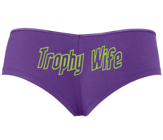 Trophy Wife - Purple Boyshort