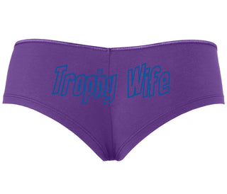 Trophy Wife - Purple Boyshort