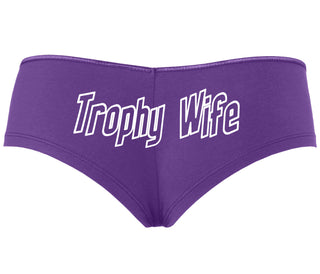 Trophy Wife - Purple Boyshort