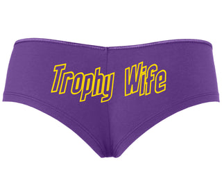 Trophy Wife - Purple Boyshort