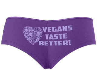 Vegans Tastes Better - Purple Boyshort