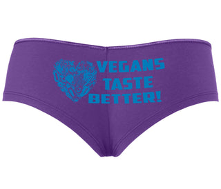 Vegans Tastes Better - Purple Boyshort