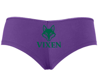 Vixen With Fox Logo - Purple Boyshort